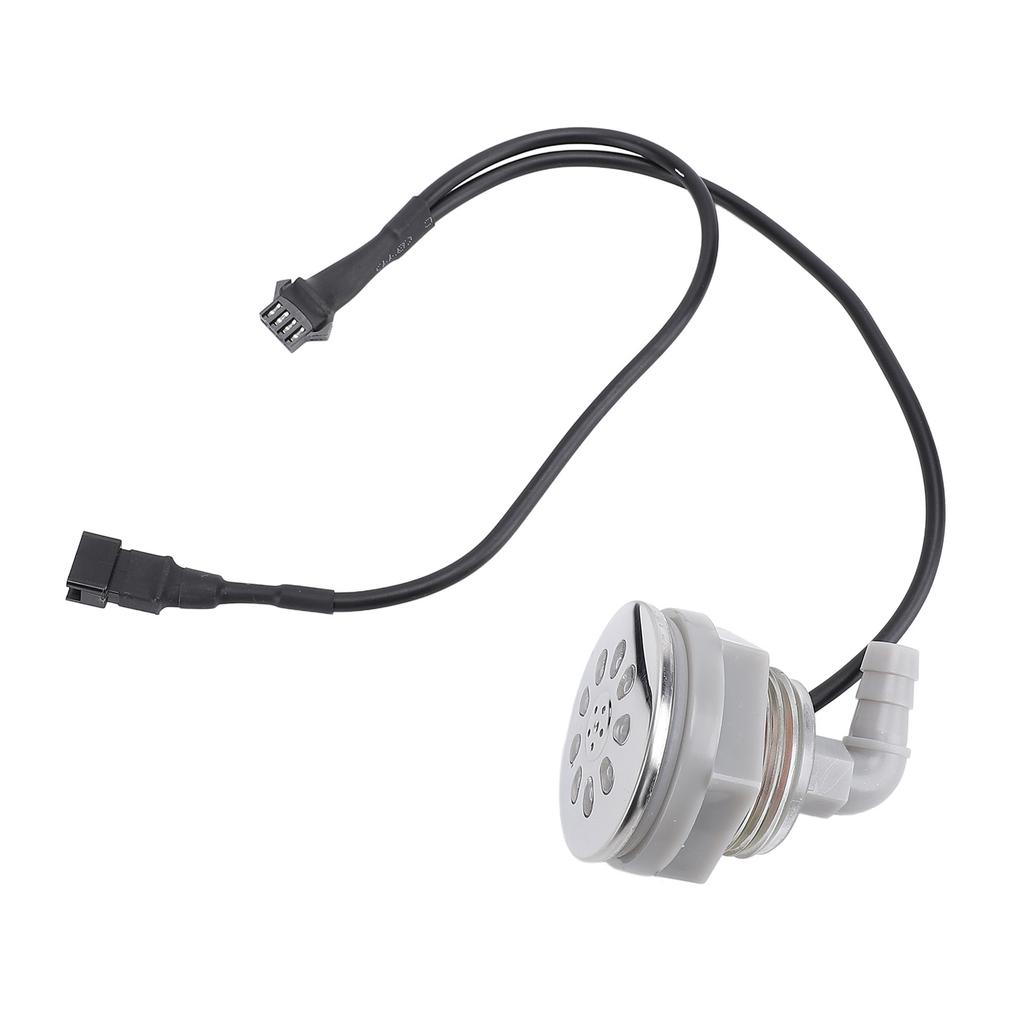 Bathtub Air Nozzle Easy To Install Plastic 6 Hole RGB Bathtub Air Bubble Nozzle for SPA Accessory