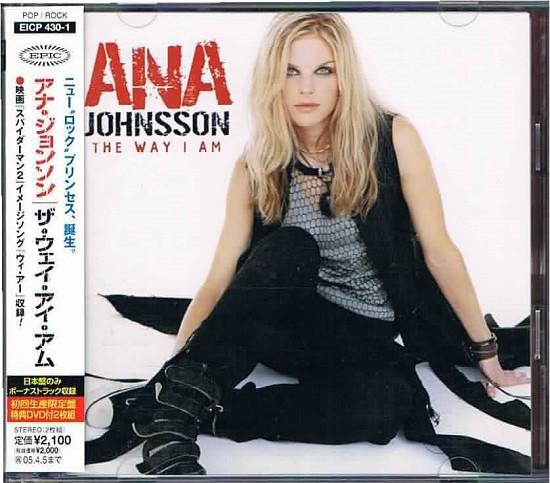 

CD ANA JOHNSSON - The Way I Am EICP4301 Epic 2004 Japan ObiRock Used