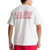 Vans Solid Color Round Neck Drop Shoulder T-Shirt Men tops VN000SR3WHT