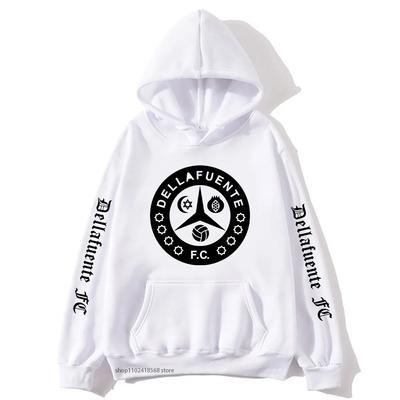 Women Fashion Hip Hop Sweatshirt Dellafuente FC Hoodie Harajuku Streetwear Men Clothes Female Hoody Girls Tops Female Pullovers