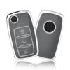 Car Key Case Cover Keychain for Volkswagen Key Sleeves Langyi Sagitar Jetta Weiling Bora Tiguan VW Keychain for Car Key Case