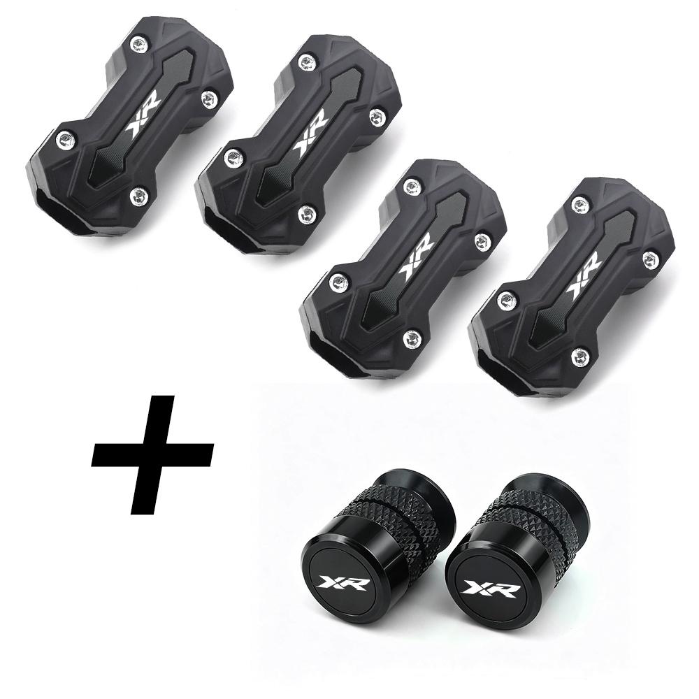 Motorcycle Crash Bars Engine Frame Bumper Guards Protector Anti-drop & Valve Caps Accessories For Bmw S1000XR S1000 XR S 1000XR