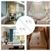 Extendable Curtains Rod Extendable Drapery Rods For Window No Punching Home Supplies With 4 Hooks For Kitchen Bedroom Living