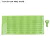 1Set 9 Lines 30 Cells Practical School Plastic Braille Portable Writing Slate With Stylus Braille writing board