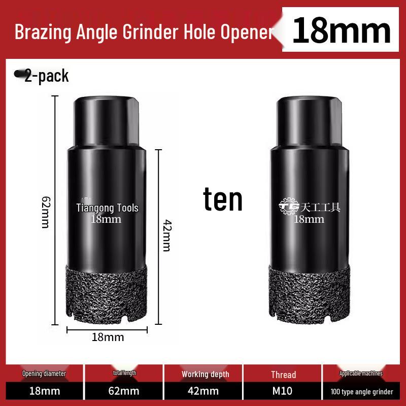 Tiangong Multi-Material Dry Drill Bit for Angle Grinders (Tile, Marble, Glass)