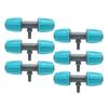 10PCS 16mm To 4/7mm Reducing Tee Connector Irrigation Tube Connector  Greenhouse Watering