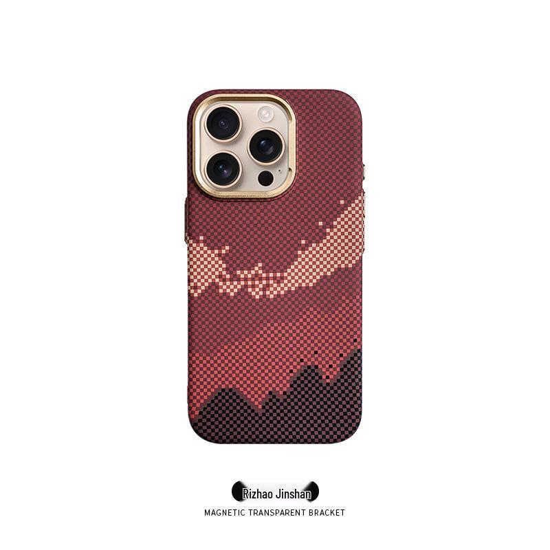 

Apple 17 Pro Max Kevlar Carbon Fiber Magnetic Case, iPhone 16 Compatible, Drop-Proof, Full Coverage. iPhone 14