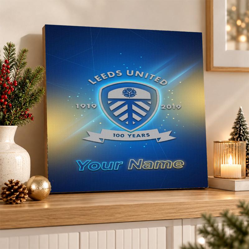 Leeds United Custom Name Text 5D Diamond Painting Kit DIY Full Drill Diamond Art Decoration