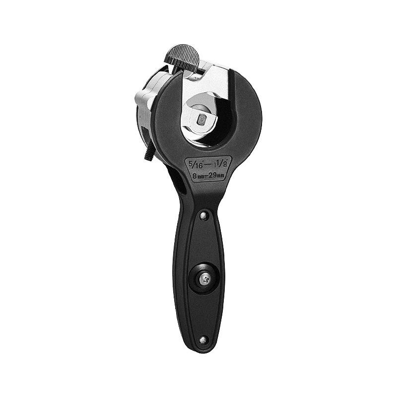Ratchet Tube Cutter - Versatile Hand Tool for Copper, Aluminum, Iron, Stainless Steel, PPR & PE Pipes