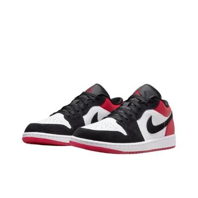 Air Jordan 1 Low "White Black Gym Red" IB8971-106 Unisex