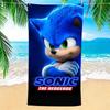 Game S-Sonic Soft Pool Gift For Travel Gym Shower Camping Quick Dry Sports Large Beach Towels