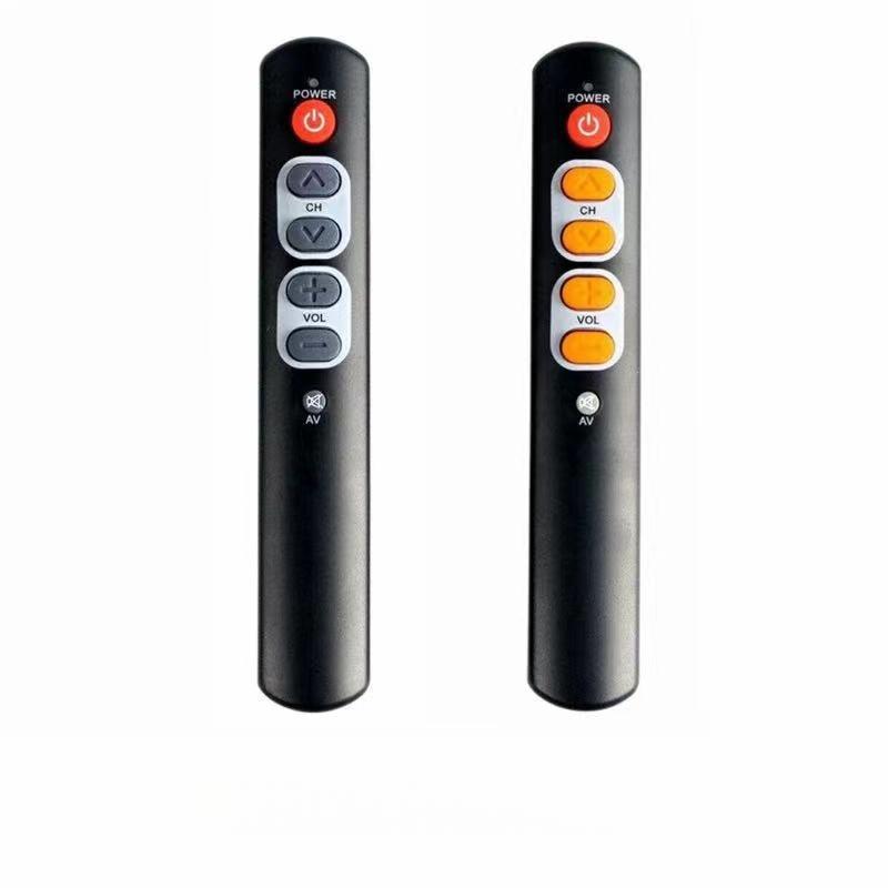 Smart Universal Remote Control With Big Buttons Easy To Operate Suitable For Elderly Learning Function For Multiple Devices