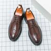 Trend Casual Business Shoes Men Wedding Leather Shoes Man Office Social Party Leather Shoes Classic Brogues Men'S Dress Shoes