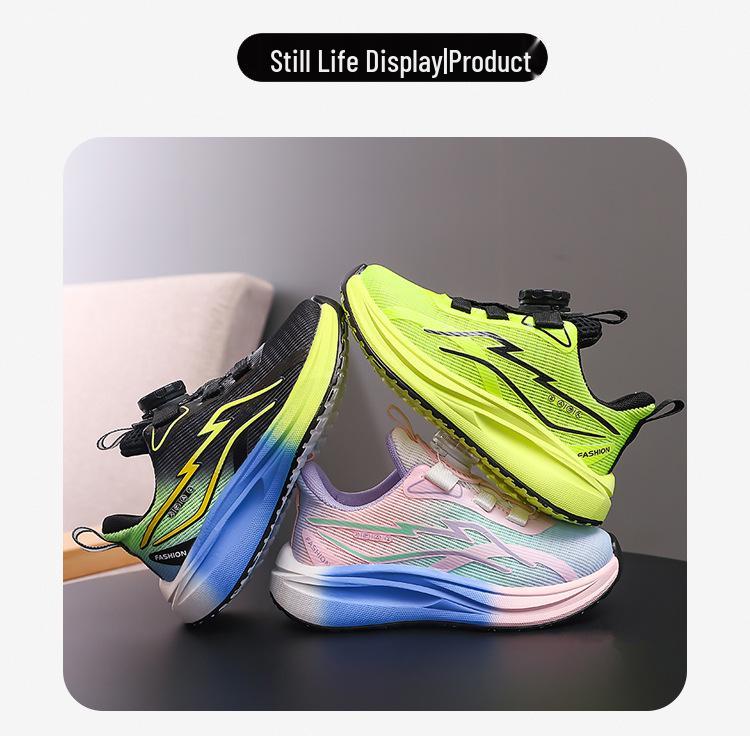2025 Girls' Breathable Mesh Running Shoes - Shock-Absorbing, Wear-Resistant, Non-Slip Sports Sneakers