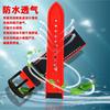 12 color high quality rubber Watchband 20 21 22 23mm 24mm for men and women watchstrap accessories Black red orange yellow Green