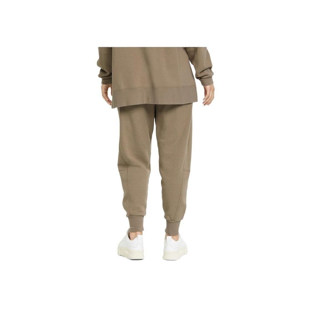 Puma Bedruckte Buchstaben Kordelzug Bündchen Jogginghose Damen Unterteile Braun 533423-63