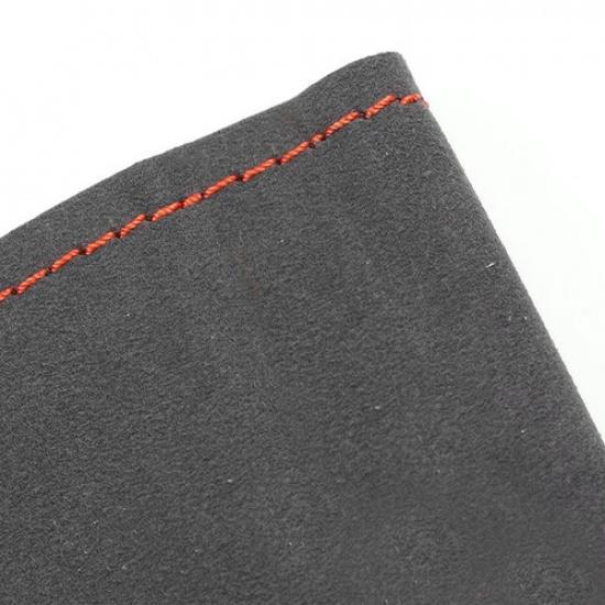 Black Sewing Steering Wheel Suede Cover For BMW M Sport 4 Series F32 2014-