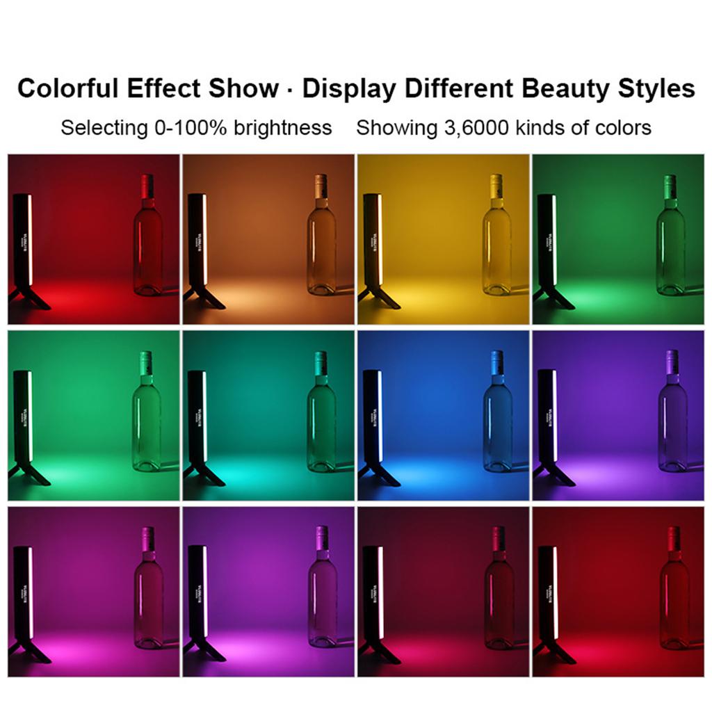 Rgb Full Color Handheld Fill Light Stick Light Live Photography Atmosphere Light Outdoor Lighting Led Fill Light