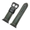Vintage Watchbands 44mm 40mm 42mm 44mm Handmade Watch Strap Coffee Blue Red Green Replacement Watchwrist Belt Bracelet Accessory