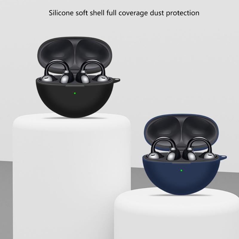 Schutzhülle für FreeClip Ohrhörer Ladeetui Staubdicht & Stoßfest Weiche Silikonhülle