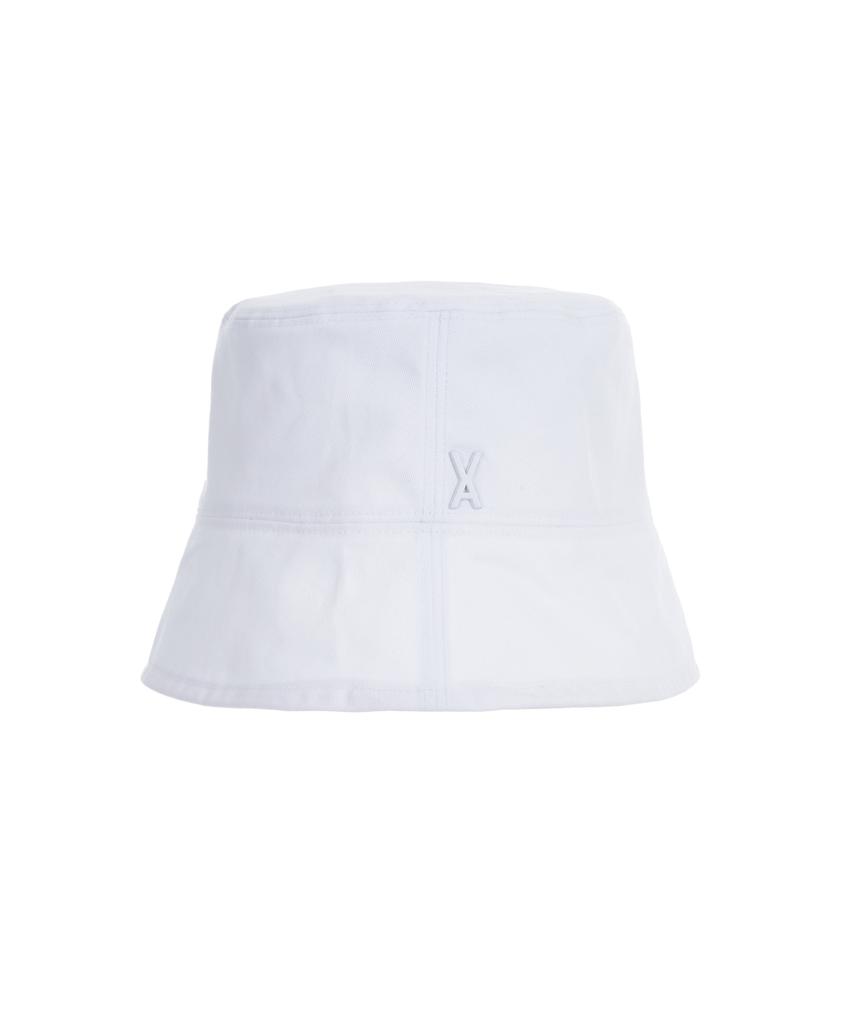 Bajal Studded Drop Oversized Bucket Hat White