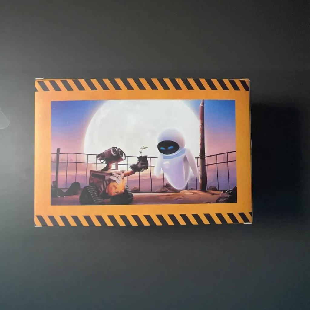 Robot WALL E & EVE Set PVC Collection Action Figure Toys 9cm