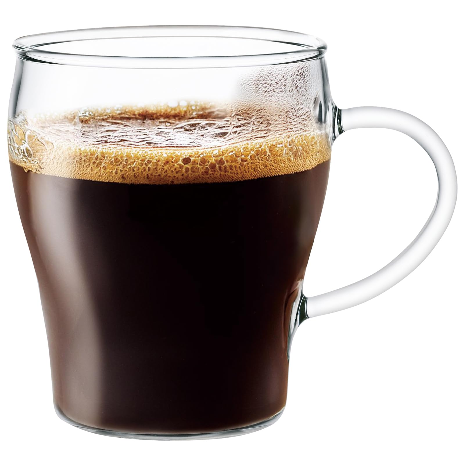 

Toyo Sasaki Glass Dishwasher and Microwave Glass Coffee Heat-Resistant Mug, 410ml, Safe, Mug, Glass, TA-502-JAN