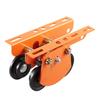 Elektrischer Hebezeug Handwagen, 1 Tonne Tragfähigkeit für PA600 PA700 PA800 PA900 PA1000, Schiebebalkenwagen mit Doppelrädern, 68-110 mm Verstellbarer Balken