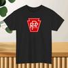 Pennsylvania Railroad Logo T-Shirt Black/Navy/White/Grey/Light Blue S-5XL Unisex T-Shirt