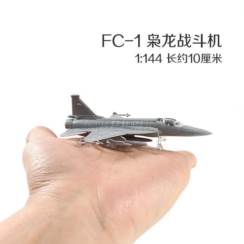 1/144 4D Assembly Airplane Mi24 Helicopter FC-1 J10 US Thunderbolt Fighter Reconnaissance Plane Transporter Military Toy
