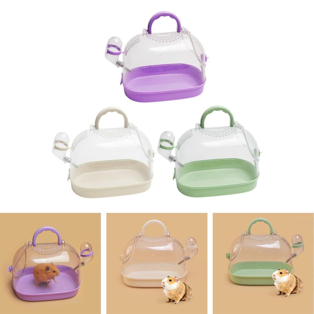 Hamster Carry Case Cage,Hamster Travel Carrier,Pet Outgoing,Hamster Accessories,Guinea Pig Cage,Pet Outgoing Cage for Ferrets