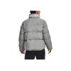 Under Armour FW22 Down Puffer Solid Color Chest Print Sports Casual Stand Collar Down Jacket Women Jacket Gray 1375455-558