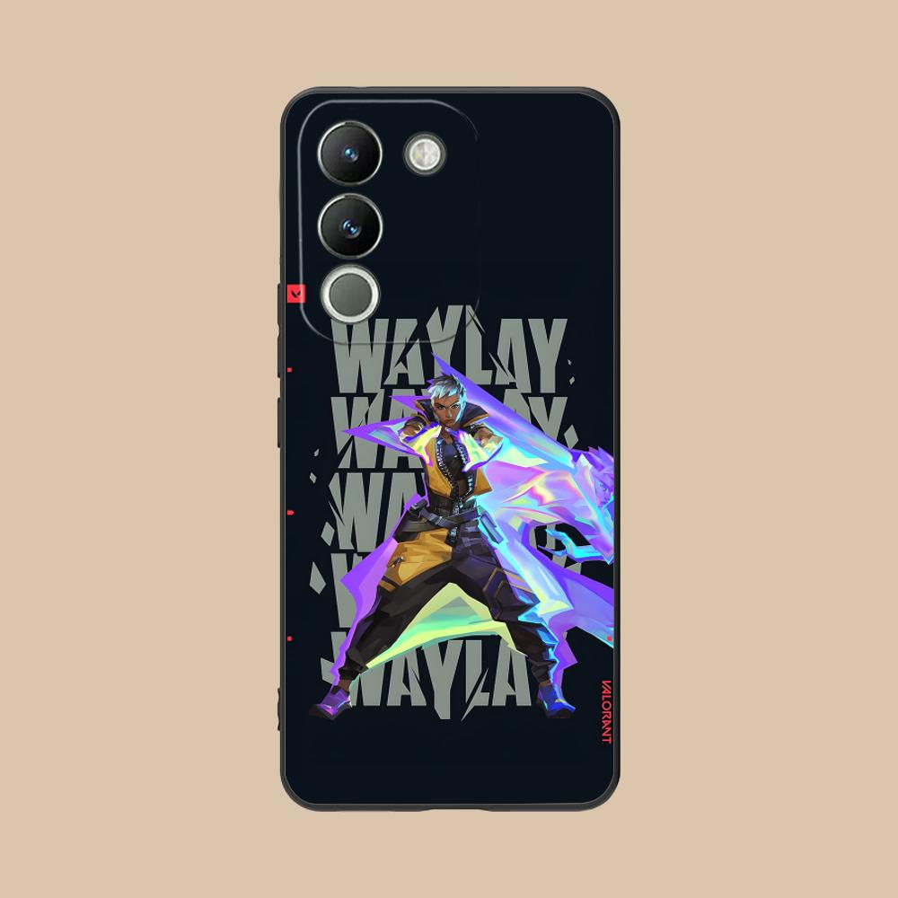 Valo Waylay Phone Case for VIVO V60 V50 V40 V30 V29 V27 V25 V23 Pro Lite 5G Soft TPU Shockproof Cover