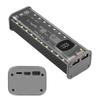 Shockproof 21700 Battery Box 4 Slots Battery Holder Case USB C Port For Quick Charging DIY Case Only