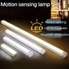 Wireless LED Night Light Motion Sensor Closet Lamp Night Light Kitchen Bedroom Detector Wardrobe Light Stairs Backlight