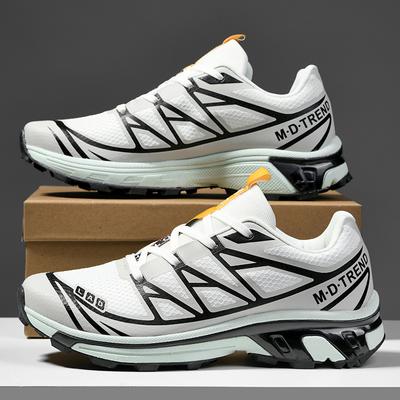 Mens Walking Shoes New Fashionable Shock-absorbing Outdoor Off-road Running Shoes Lightweight Non-Slip Hiking Shoes for Man