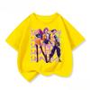 Youth Short Sleeve Tee Sweet Street Trend Vivid Kpop Graphic All Match Summer Outfit 3 14 Years