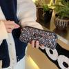 Kawaii Corduroy Floral Travel Cosmetic Lipstick Coin Purse Storage Bag Makeup Handbags Women Wallet Pencil Cases Organizer Bags