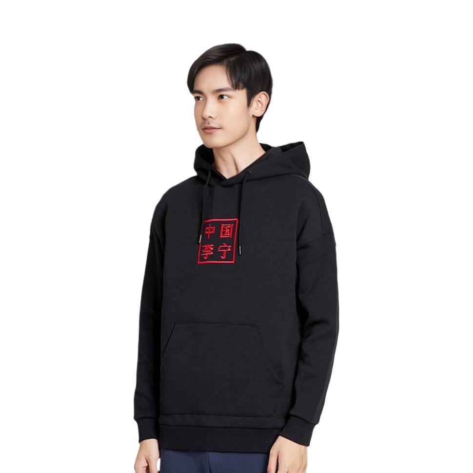 Li Ning China Li Ning Sweatshirts Unisex Moderate Regular AWDNB95-1