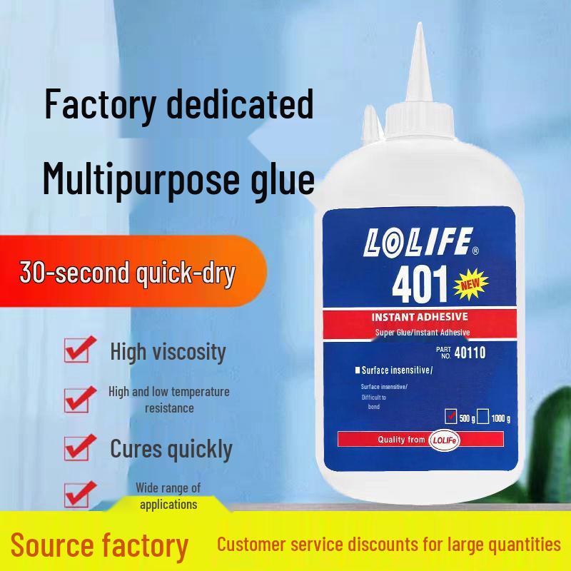 401 Super Glue Universal Adhesive for Wood, Plastic, Toys, Rubber - Instant Bond 460, 403, 406, 414, 415, 495.