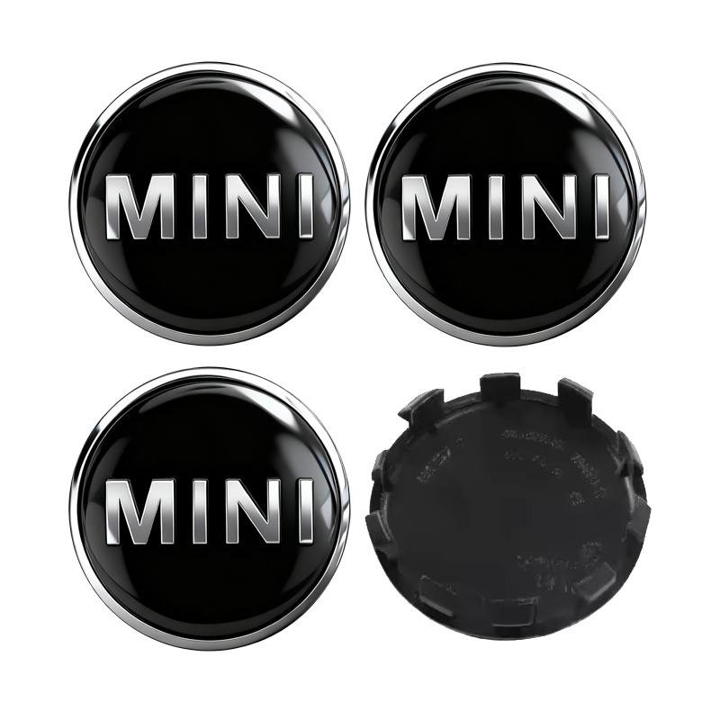 4Pcs 54MM 56MM Car Wheel Hub Center Cap Badge Accessories For BMW MINI Cooper S Works JCW R55 R56 R50 R53 R60 R61 F54 F55 F56..