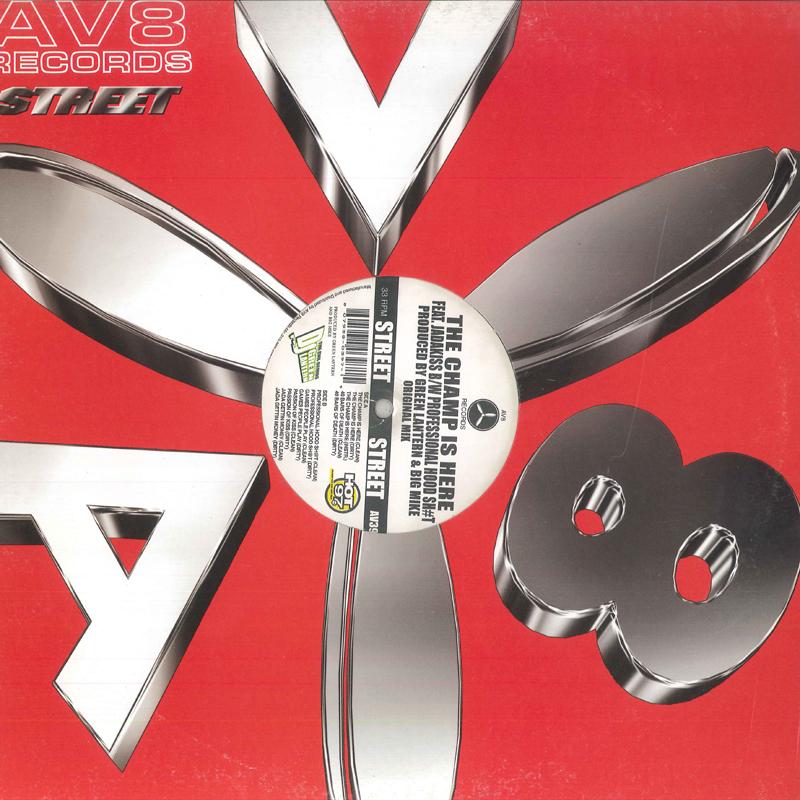 

12inch Record STREET - Champ Is Here AV397 AV8 RECORDS 2004 US Rap & Hip-Hop/R&B Used