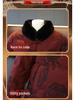 Elderly Women's Thickened Winter Down Jacket with Real Fur Collar