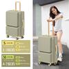 Top Open Beautiful Suitable for Convenient Suitcase To Bring On an Convenient Suitcase S [GGQAAA] Suitcase, Light, Function, Color, Women, Airplane,