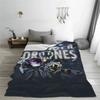 Comfort Murder Drones Blanket Stuff Bed Decorative Cool Uzi Doorman Throws And Blanket Ultra-Soft Coral Fleece Plush for Bedroom