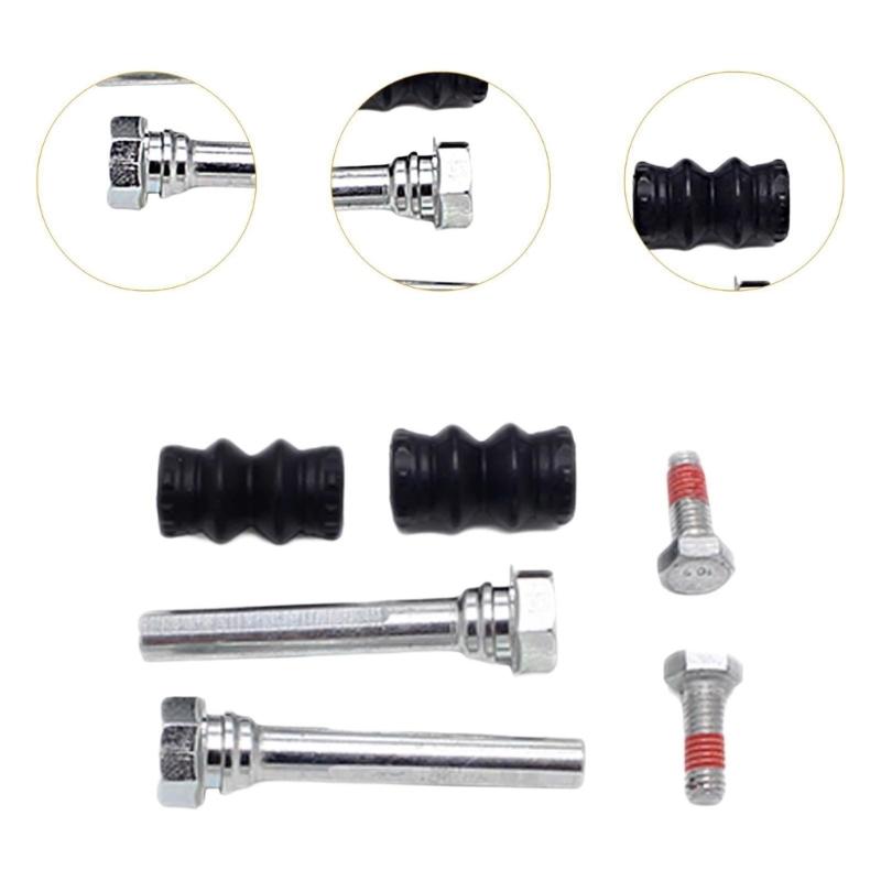 Brake Caliper Guide Pin Bolt Kit Enhances Braking Performances & Safety with Easy Installation BCF1339AB for Automotive