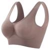 1pcs Women Sports Bra Large Size No Steel Ring Seamless Underwear Removable Chest Pad Runing Sport Yoga Vest Bras