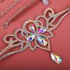 Fashion Women Waist Chain Belly Dancing Belt Rhinestone Body Jewelry Outfit Costume for Performance,