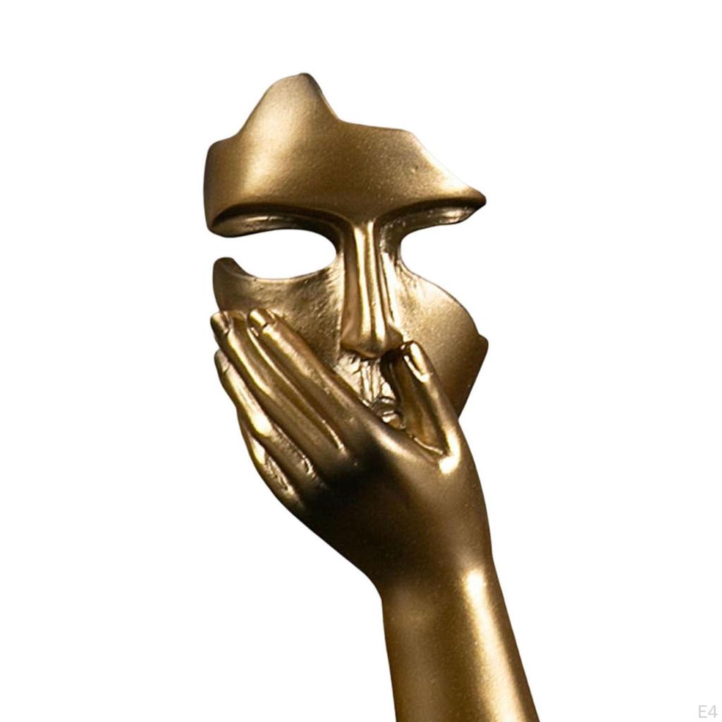 Abstract and Desk Decorations The Thinker Statue,Abstract Statues Sculptures for Home Living