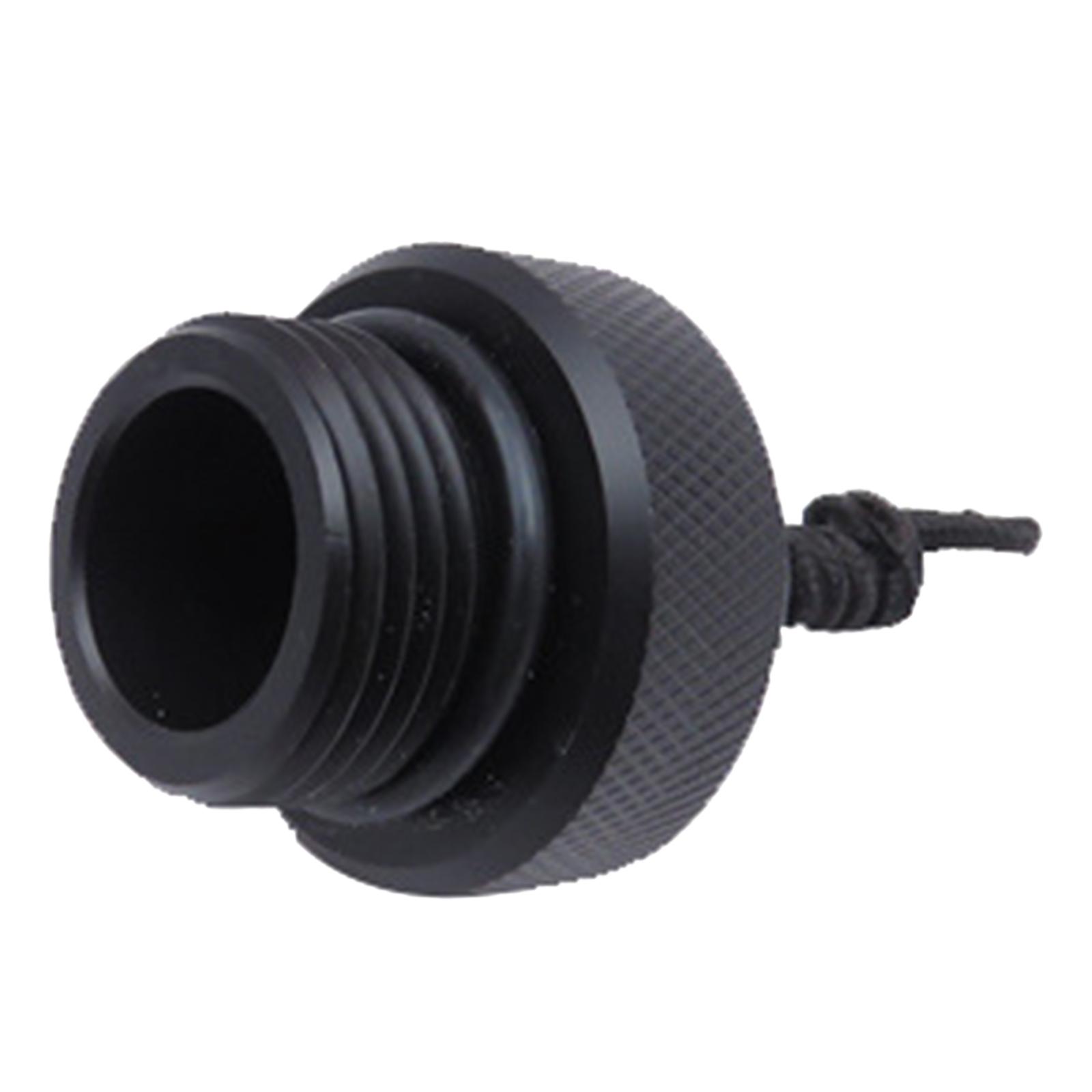 

Scubas Diving Tank Valves Dust Plug with Cord Replacement Scubas Diving Dive DIN Tank Valves Regulator Dust Plug Cap